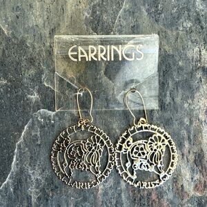 Bundle 3 for 50% off 1970s Deadstock Aries Astrology Lightweight Earrings